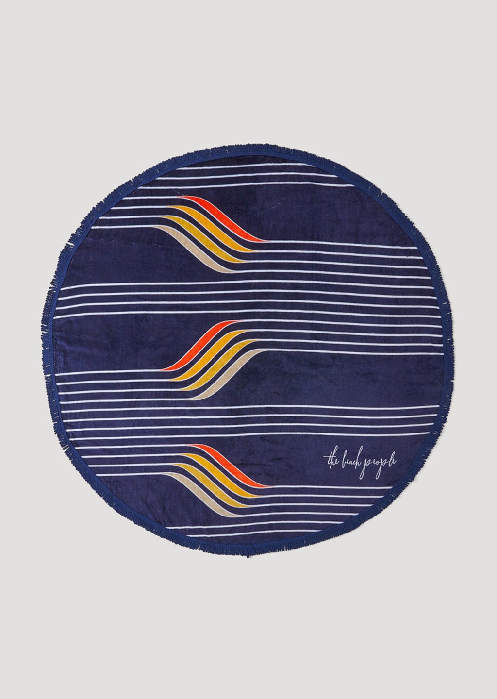 Starboard Round Towel - The Beach People 